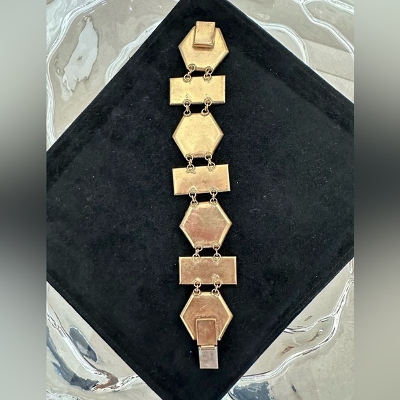 Art Deco Design Bracelet, Mosaic Beaded Pattern - Picture 5 of 7